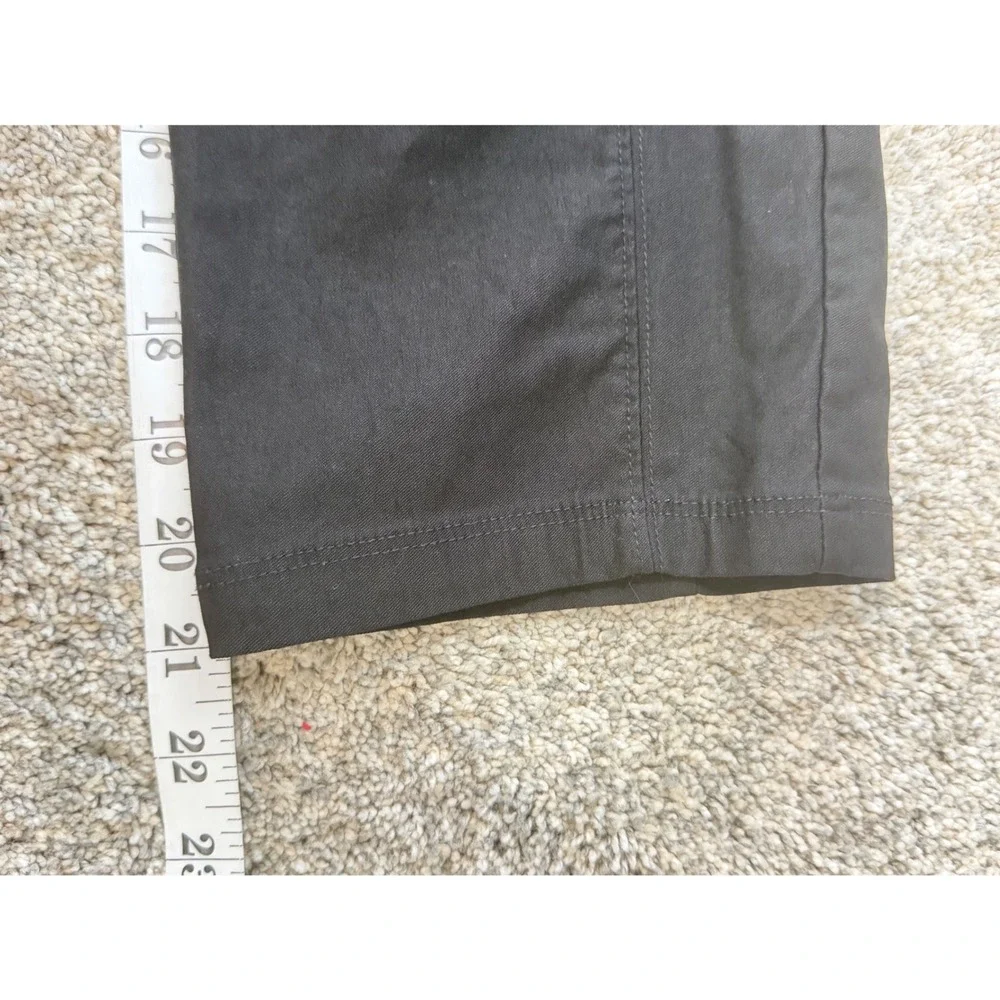 Simply Vera Vera Wang Womens Black Pull On Cropped Stretch Pants Size Small